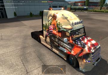 Freightliner Inspiration version 2.0 for Euro Truck Simulator 2 (v1.31.x, 1.32.x)