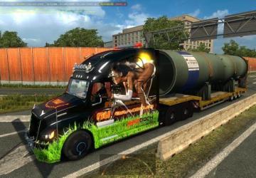 Freightliner Inspiration version 2.0 for Euro Truck Simulator 2 (v1.31.x, 1.32.x)