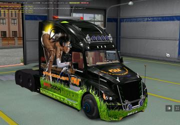 Freightliner Inspiration version 2.0 for Euro Truck Simulator 2 (v1.31.x, 1.32.x)