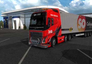 French Trailers Pack for Krone Trailer and Trucks v1.0 for Euro Truck Simulator 2 (v1.32.x, - 1.35.x)