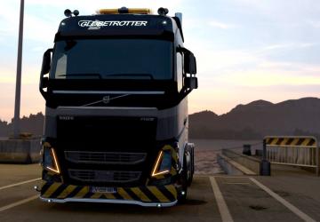 Front amber position lights Volvo 2012 version 1.0 for Euro Truck Simulator 2 (v1.41.x, - 1.43.x)