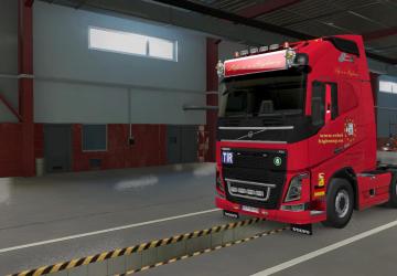 Front Mudflap Slots for all SCS Trucks version 1.0 for Euro Truck Simulator 2 (v1.43.x)