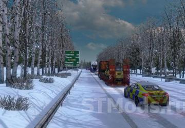Frosty Physics version 9.5 for Euro Truck Simulator 2 (v1.48.x)