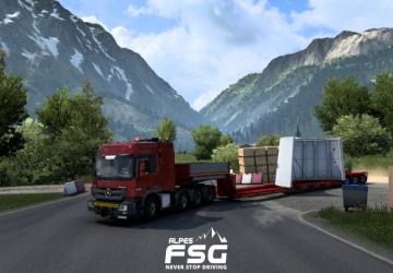 Map FSG Map version 1.3.3 for Euro Truck Simulator 2 (v1.42.x)