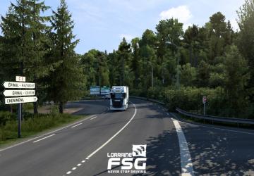Map FSG Map version 1.3.3 for Euro Truck Simulator 2 (v1.42.x)