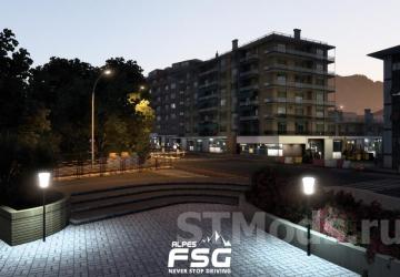FSG Map version 1.3. for Euro Truck Simulator 2 (v1.54.x)