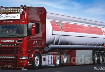 Fuel Cistern version 1.4 for Euro Truck Simulator 2 (v1.45.x)