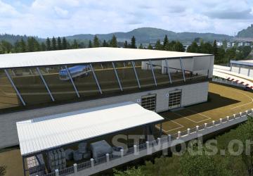 Gepard Garage D-Deck version 1.3 for Euro Truck Simulator 2 (v1.48.x)