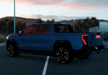 GMC Sierra EV 2025 version 1.0 for Euro Truck Simulator 2 (v1.54.x, 1.55.x)