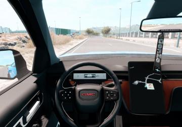 GMC Sierra EV 2025 version 1.0 for Euro Truck Simulator 2 (v1.54.x, 1.55.x)