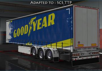 Goodyear DLC Trailers Tires version 1.1 for Euro Truck Simulator 2 (v1.35.x)