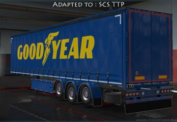 Goodyear DLC Trailers Tires version 1.1 for Euro Truck Simulator 2 (v1.35.x)