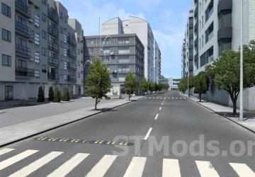 City of Santiago de Compostela version 10.0 for Euro Truck Simulator 2 (v1.54.x)