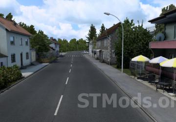 City of Santiago de Compostela version 10.0 for Euro Truck Simulator 2 (v1.54.x)
