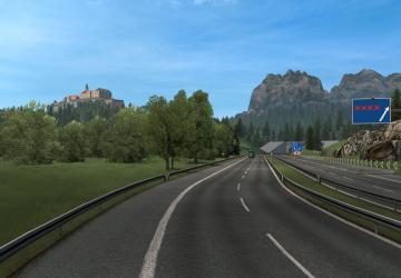 Grass version 2.55 for Euro Truck Simulator 2 (v1.43.x)