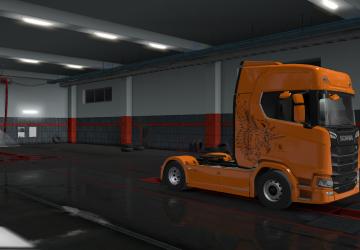 Griffin Scania S version 1.0 for Euro Truck Simulator 2 (v1.32.x, - 1.35.x)