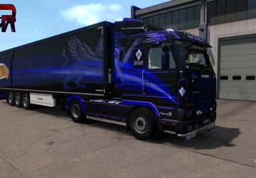 Griffin skin for Ekualizer’s Scania 143 version 1.0 for Euro Truck Simulator 2 (v1.35.x, 1.36.x)