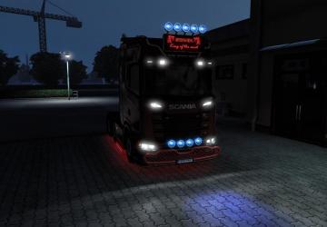 Grilland Lightbox Pack for Scania S 2016 version 1.0 for Euro Truck Simulator 2 (v1.45.x, 1.46.x)