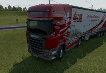Dirty Skin Brilliant Victory for Scania Streamline v1.1 for Euro Truck Simulator 2 (v1.35.x, - 1.42.x)