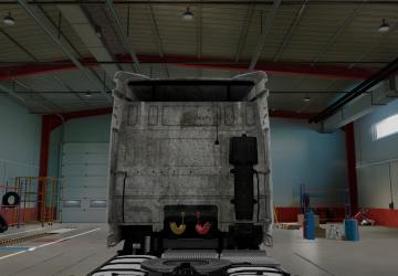Dirty Skin DAF XF 105 Privolzhe Group version 1.1 for Euro Truck Simulator 2 (v1.40.x)
