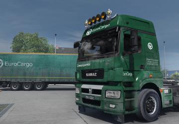 Dirty EuroCargo Skin version 1.0 for Euro Truck Simulator 2 (v1.38.x, - 1.40.x)