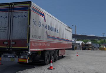 Dirty Skin Fa.G.v.d. Linden & Zn version 1.0 for Euro Truck Simulator 2 (v1.38.x, - 1.40.x)