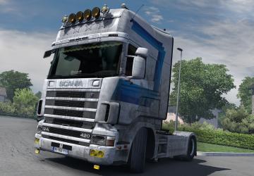 Dirty Four Stars Skin version 1.0 for Euro Truck Simulator 2 (v1.38.x, 1.39.x)