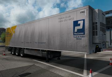 Dirty Fraikin Group Skin version 1.0 for Euro Truck Simulator 2 (v1.38.x, - 1.40.x)