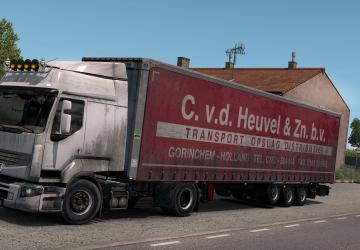 Dirty Skin Krone C.v.d. Heuvel version 1.0 for Euro Truck Simulator 2 (v1.38.x, - 1.40.x)