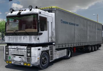 Dirty Magnum Skin version 1.0 for Euro Truck Simulator 2 (v1.38.x, 1.39.x)