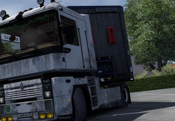 Dirty Magnum Skin version 1.0 for Euro Truck Simulator 2 (v1.38.x, 1.39.x)