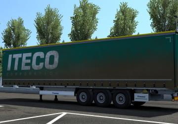 Dirty Skin TK ITECO Corporation for Krone Profiliner v1.0 for Euro Truck Simulator 2 (v1.35.x, 1.36.x)
