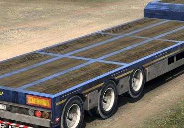 Broshuis Dirty Trailer version 1.0 for Euro Truck Simulator 2 (v1.40.x)
