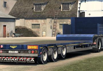 Broshuis Dirty Trailer version 1.0 for Euro Truck Simulator 2 (v1.40.x)