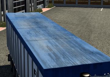 Dirty Fruehauf Trailer version 1.0 for Euro Truck Simulator 2 (v1.40.x, 1.41.x)