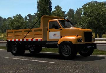 GTA V Truck & Bus Traffic Pack version 2.1 for Euro Truck Simulator 2 (v1.44.x, 1.45.x)