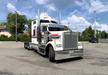 GTM Kenworth W900B version 1.3 (08.06.21) for Euro Truck Simulator 2 (v1.40.x, - 1.43.x)