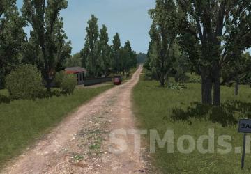 Gukovo map version 1.2.2.1 for Euro Truck Simulator 2 (v1.54.x)