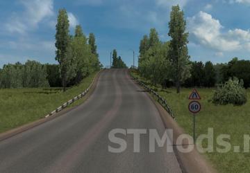 Gukovo map version 1.2.2.1 for Euro Truck Simulator 2 (v1.54.x)