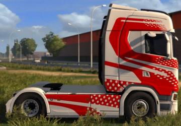 Harmon Skin Scania S Highline 2016 version 1.0 for Euro Truck Simulator 2 (v1.37.x)