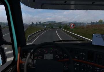 HD GPS Mod version 1.3.2 for Euro Truck Simulator 2 (v1.49.x)