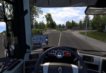 HD GPS Mod version 1.3.2 for Euro Truck Simulator 2 (v1.49.x)