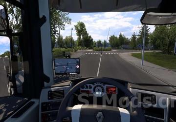 HD GPS Mod version 1.3.4 for Euro Truck Simulator 2 (v1.49.x)