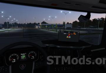 HD GPS Mod version 1.4.2 for Euro Truck Simulator 2 (v1.49.x)