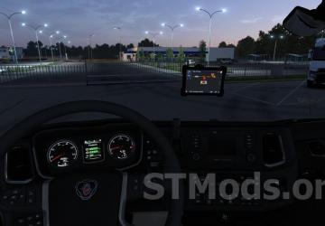 HD GPS Mod version 1.4.3 for Euro Truck Simulator 2 (v1.49.x)