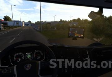 HD GPS Mod version 1.4.3 for Euro Truck Simulator 2 (v1.49.x)