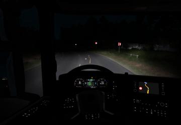 Heads Up Display version 1.1 for Euro Truck Simulator 2 (v1.38.x)