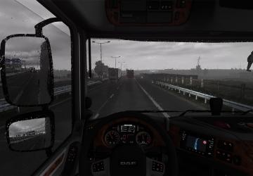 Realistic Rain version 4.1.2 for Euro Truck Simulator 2 (v1.43.x)