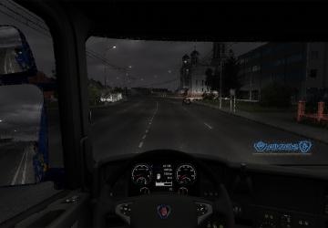 Realistic Rain version 4.1.2 for Euro Truck Simulator 2 (v1.43.x)