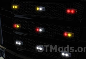 Hella Double Burner version 1.5 for Euro Truck Simulator 2 (v1.48.x)